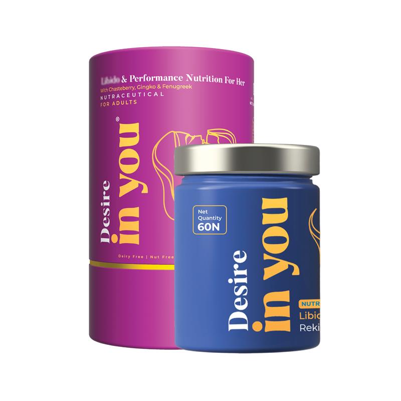 InYou Desire Mood & Wellness Supplement for Her - 60 Veg Caps